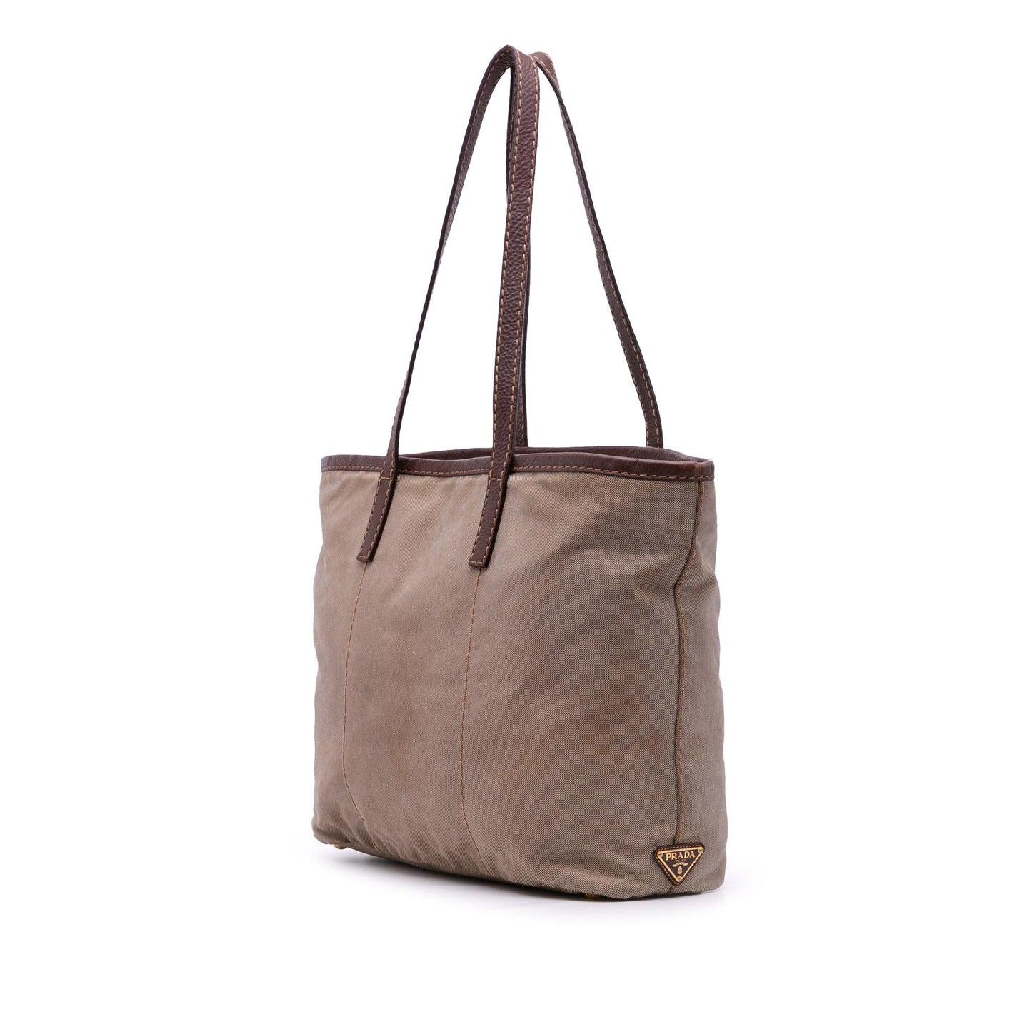 Prada Canvas Canapa Logo Tote