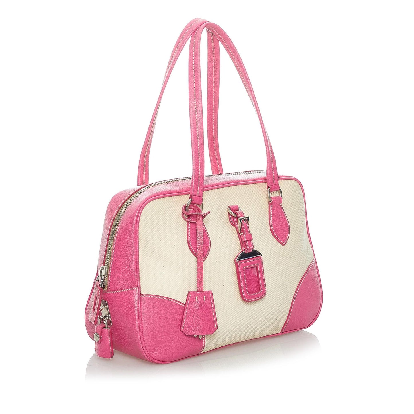 Prada Canvas Shoulder Bag (SHG-32893)