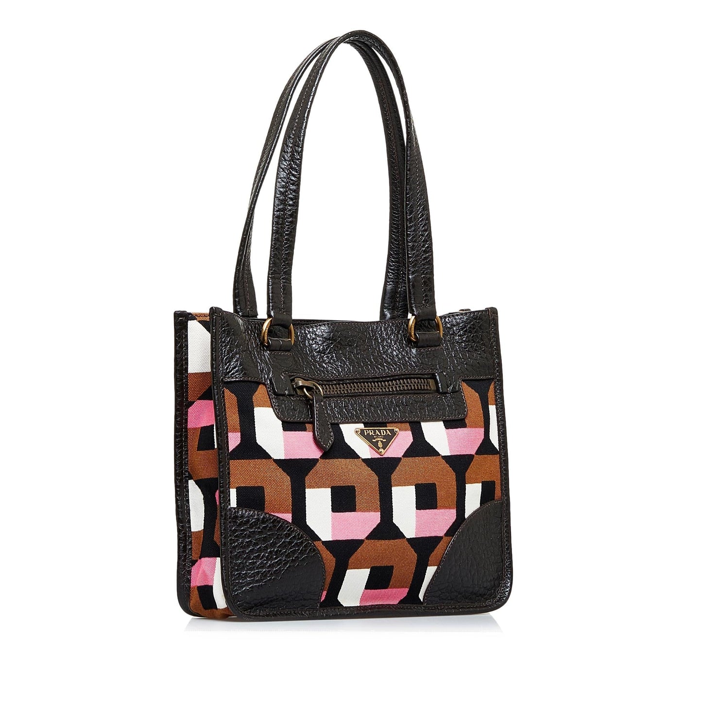 Prada Canvas Shoulder Bag (SHG-FqDrNL)