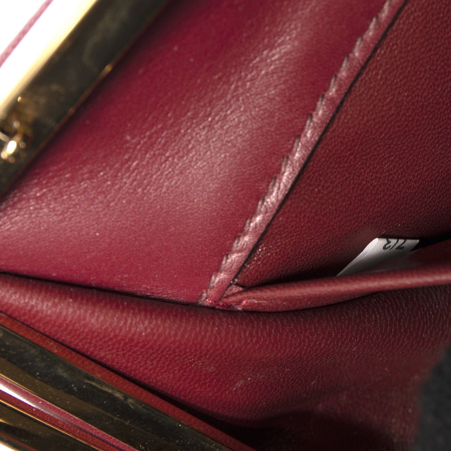 Prada Cerise Saffiano Lux Studded Idol Shoulder Bag