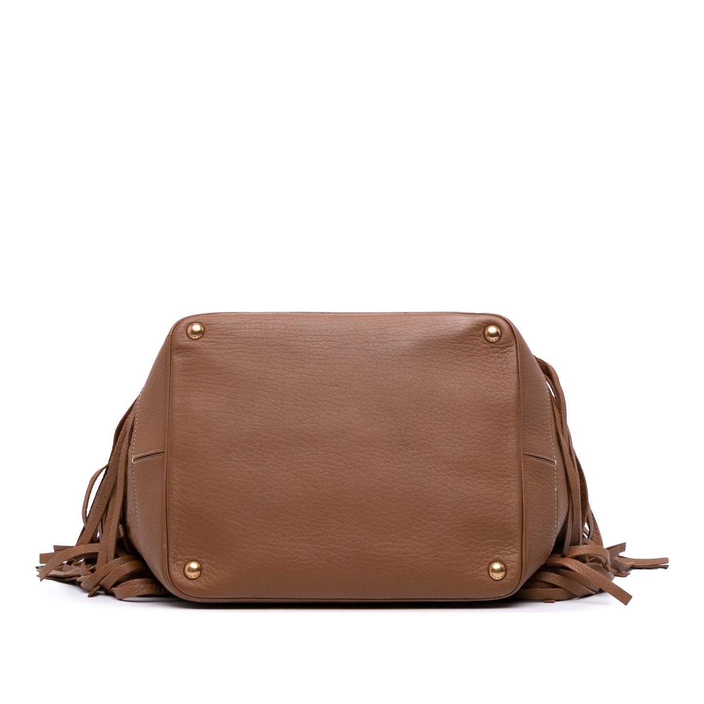 Prada Cervo Fringe Tote