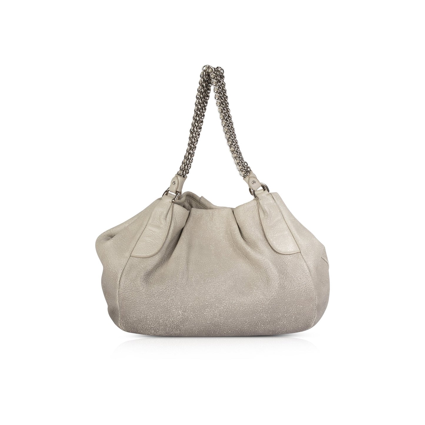 Prada Cervo Lux Chain Hobo