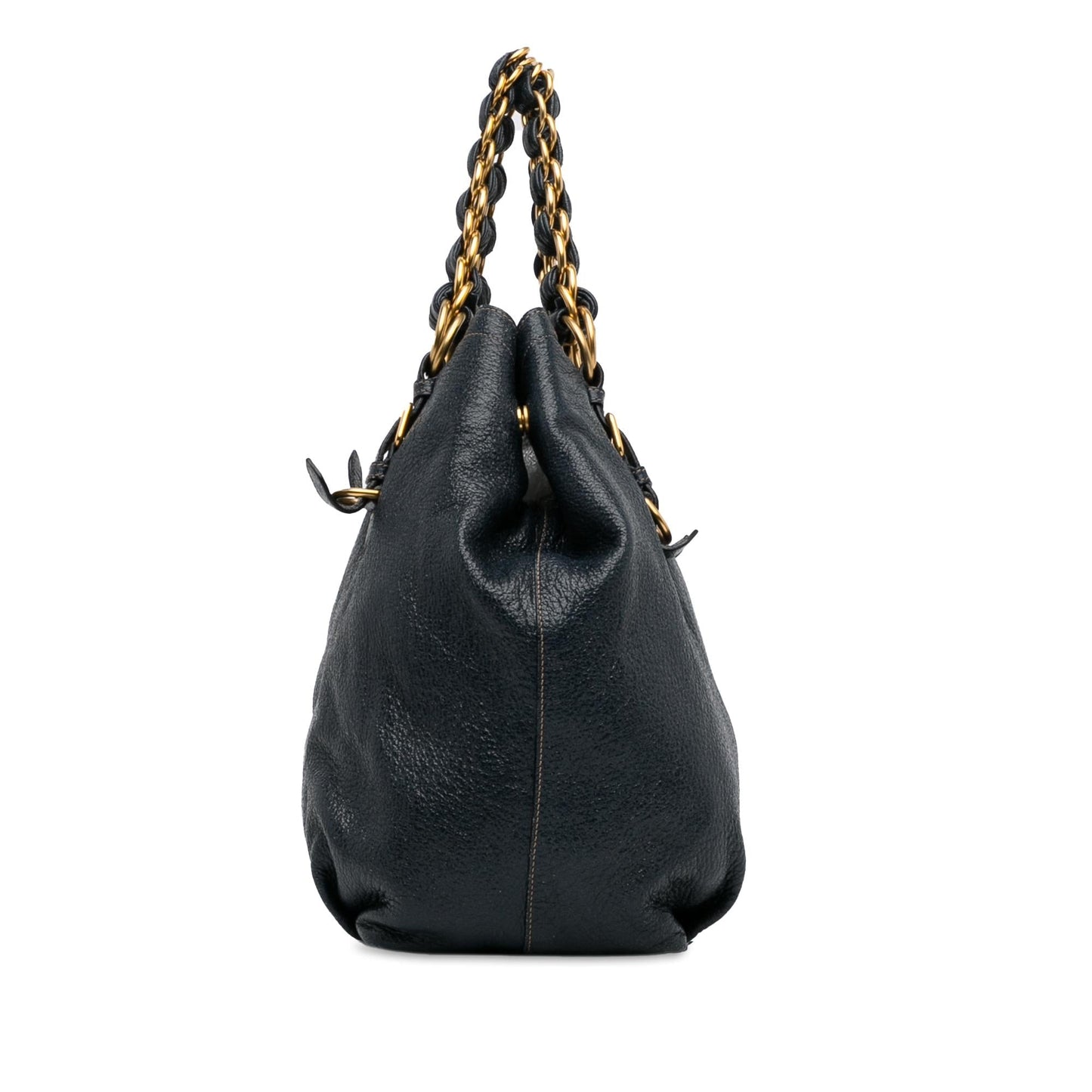 Prada Cervo Lux Chain Tote (SHG-8kccG2)