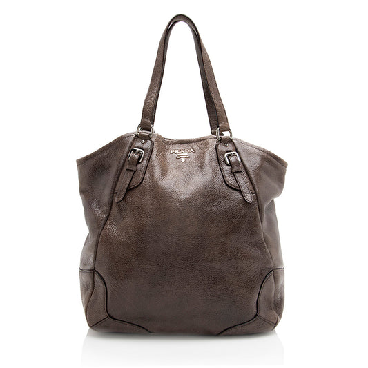 Prada Cervo Lux Large Shoulder Bag - Ewore Bags
