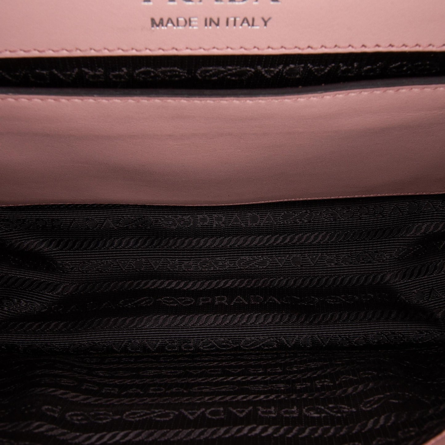 Prada City Calf Plex Ribbon Crossbody