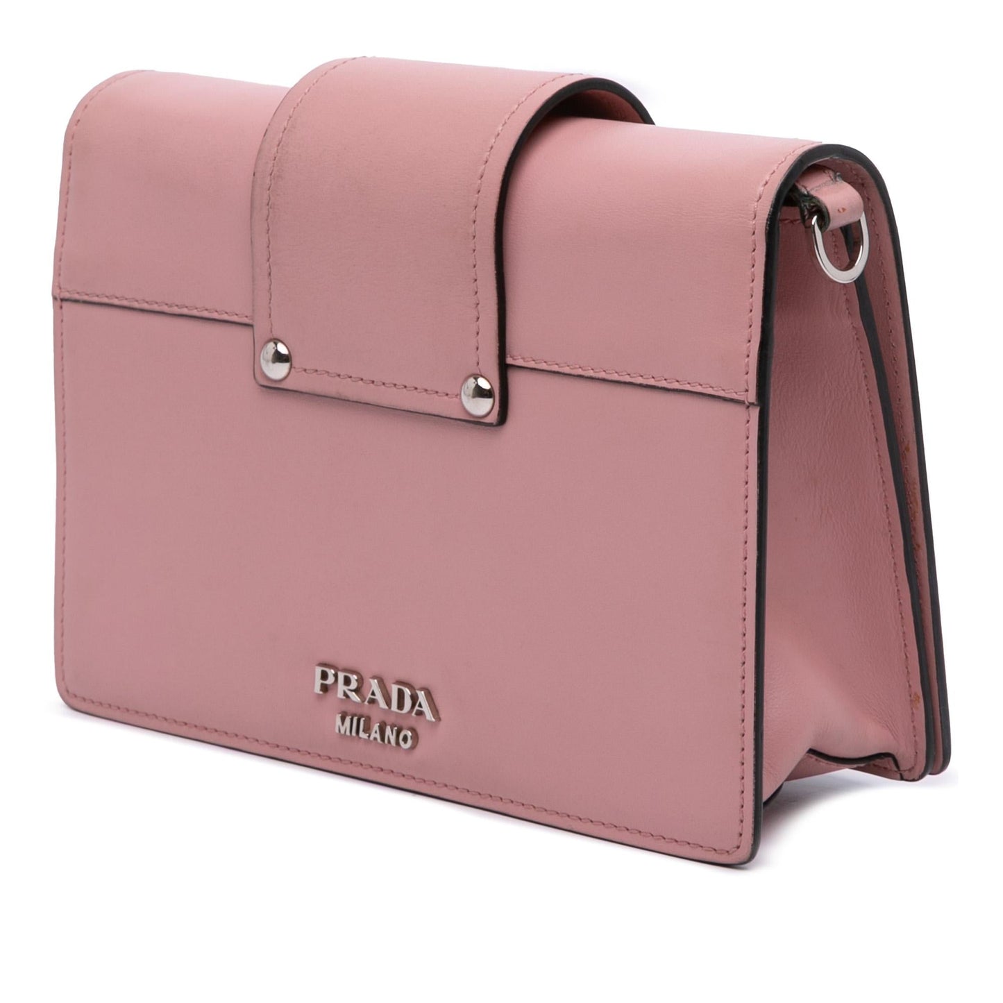 Prada City Calf Plex Ribbon Crossbody