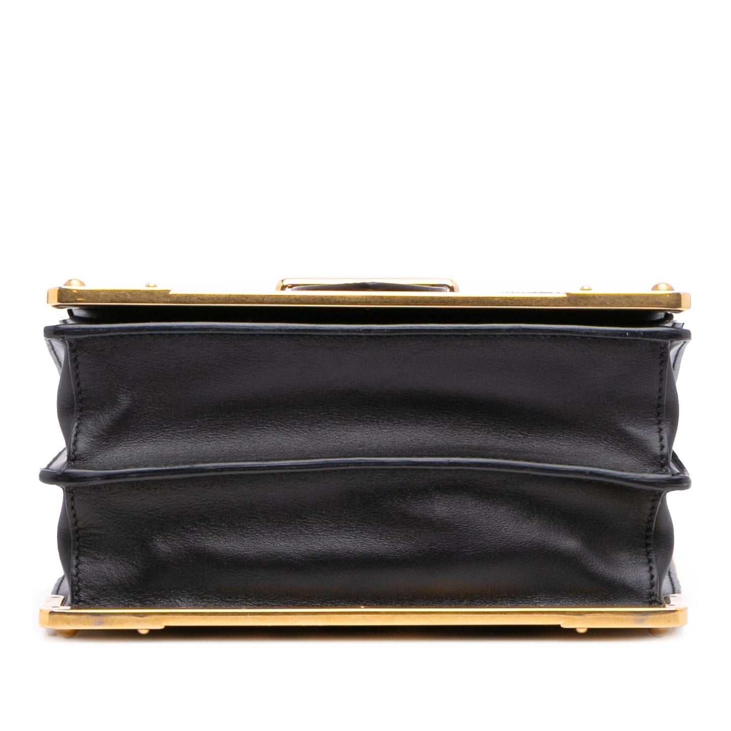 Prada City Calf Trimmed Velvet Leopard Print Cahier Crossbody