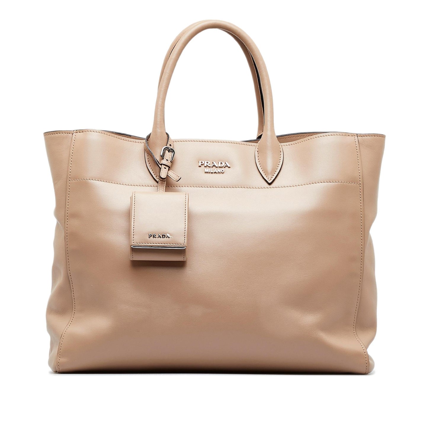 Prada Convertible Open Tote City Calf (SHG-mdtYD6)