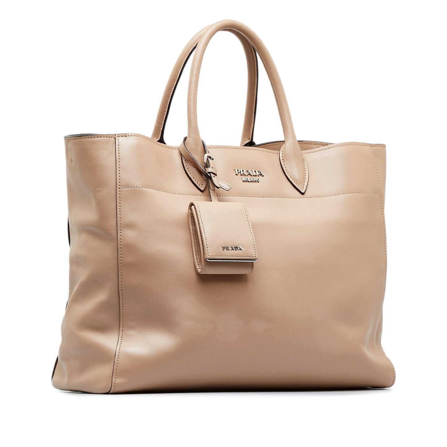 Prada Convertible Open Tote City Calf (SHG-mdtYD6)
