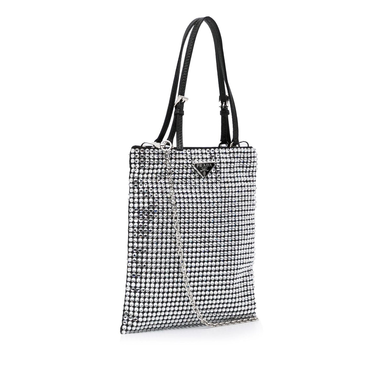 Prada Crystal Satchel (SHG-WVRvVh)