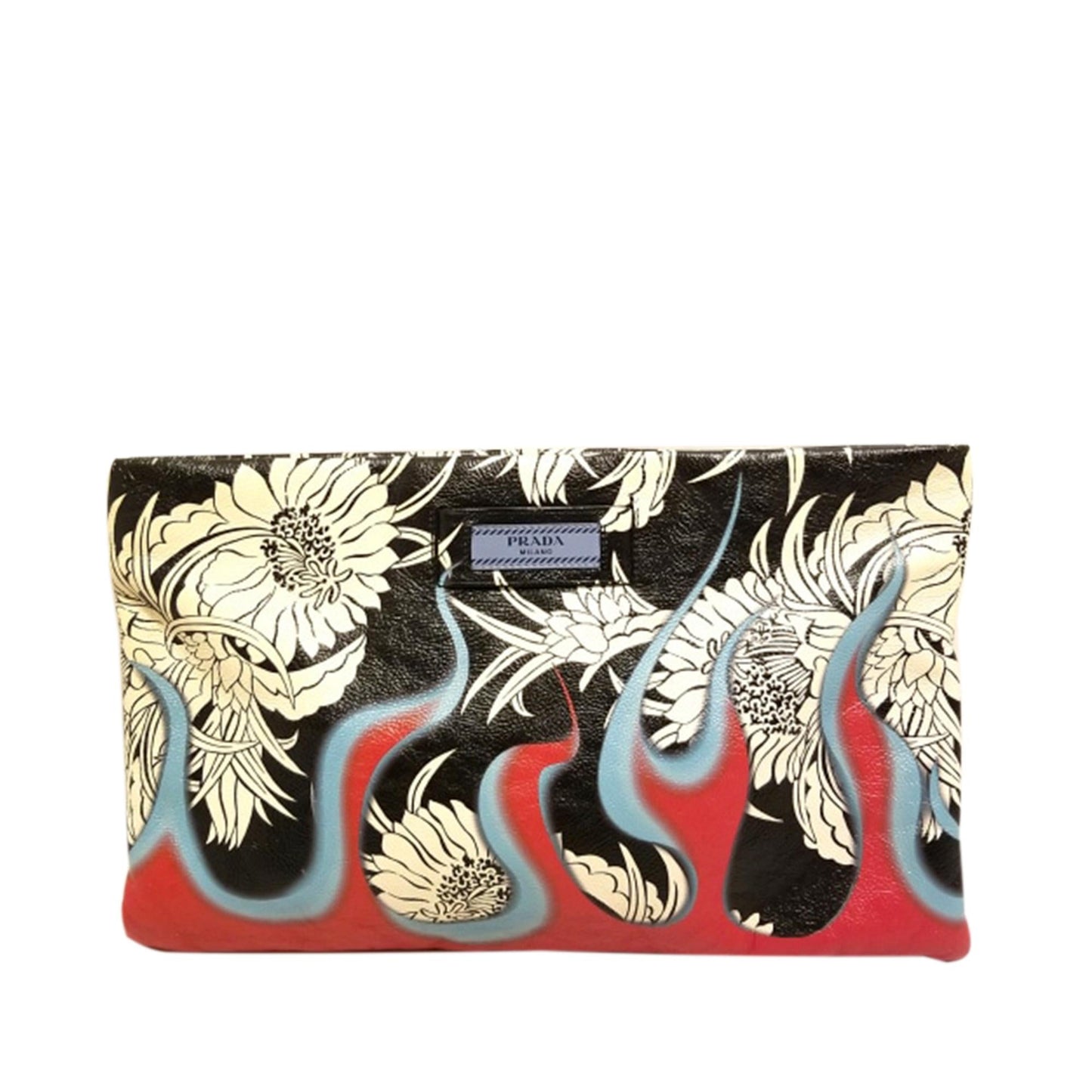 Prada Dahlia Flame Print Crossbody Bag (SHG-6k9dlI)