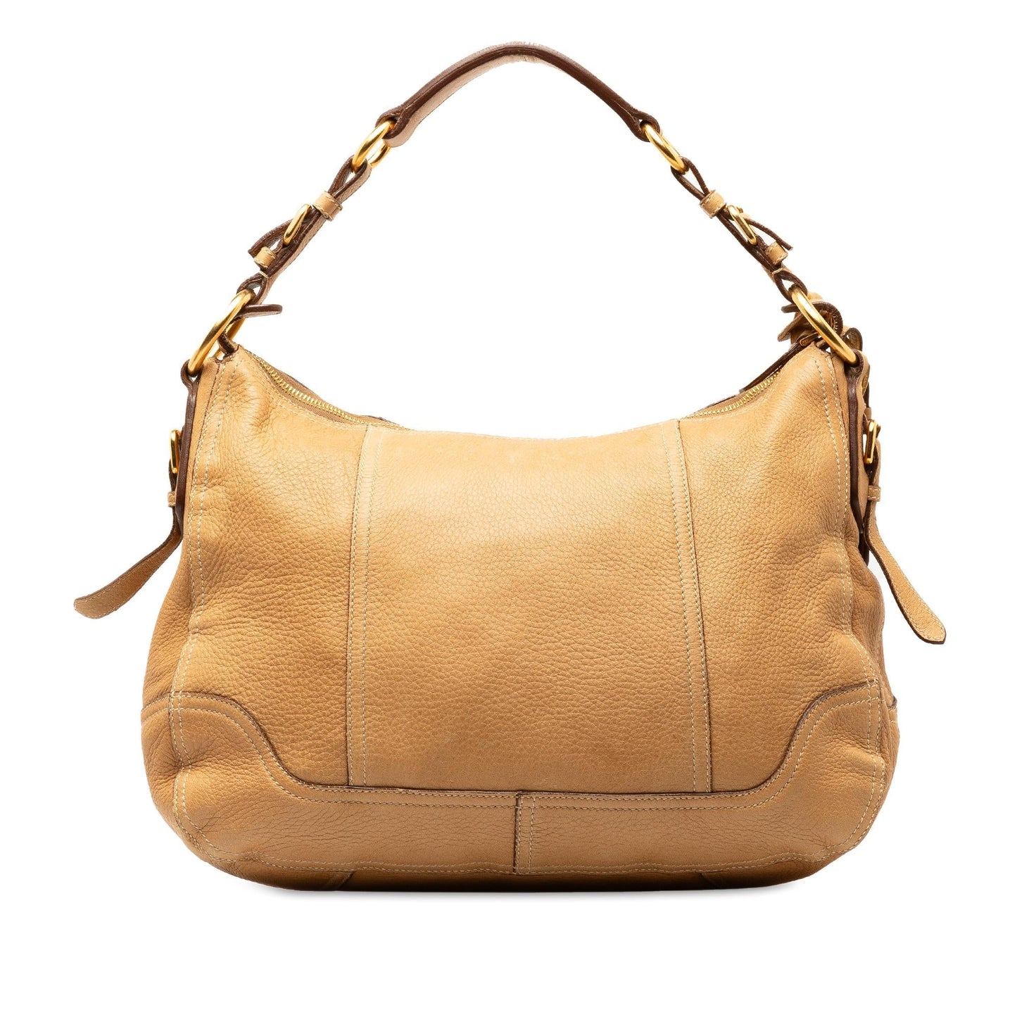 Prada Deerskin Leather Shoulder Bag (SHG-YwNnyJ)