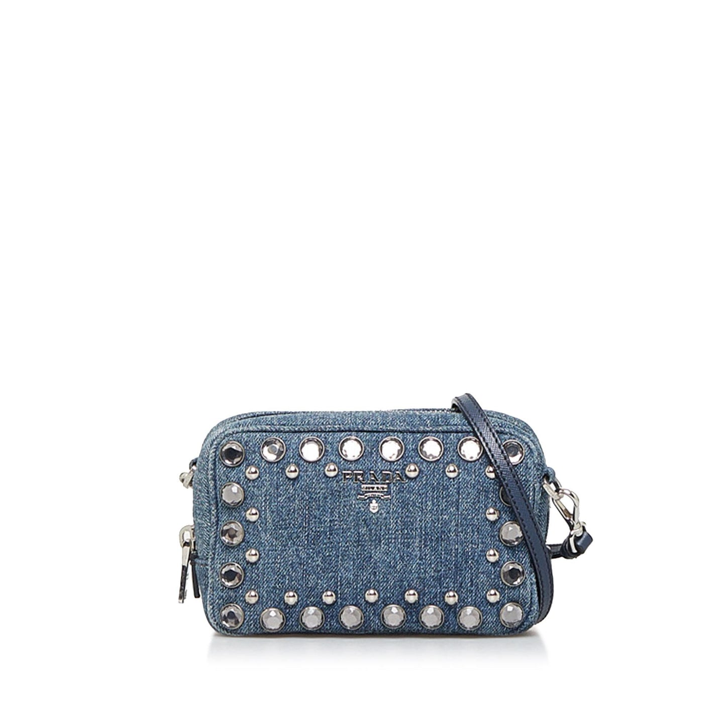 Prada Denim Crossbody (SHG-fwdRu6)