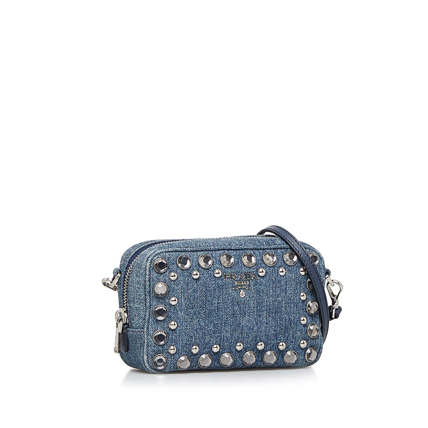 Prada Denim Crossbody (SHG-fwdRu6)
