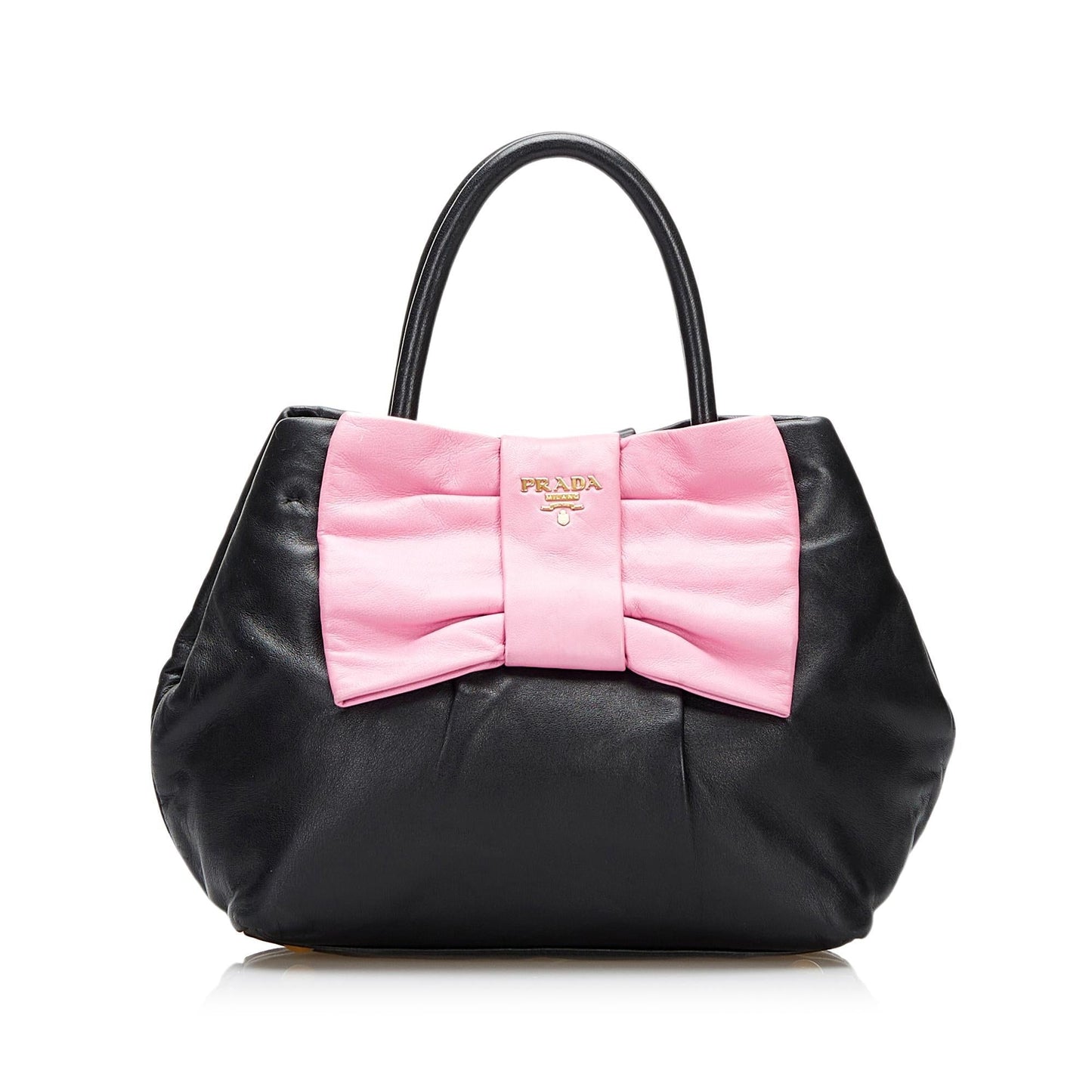 Prada Fiocco Bow Satchel (SHG-1XMdkd)
