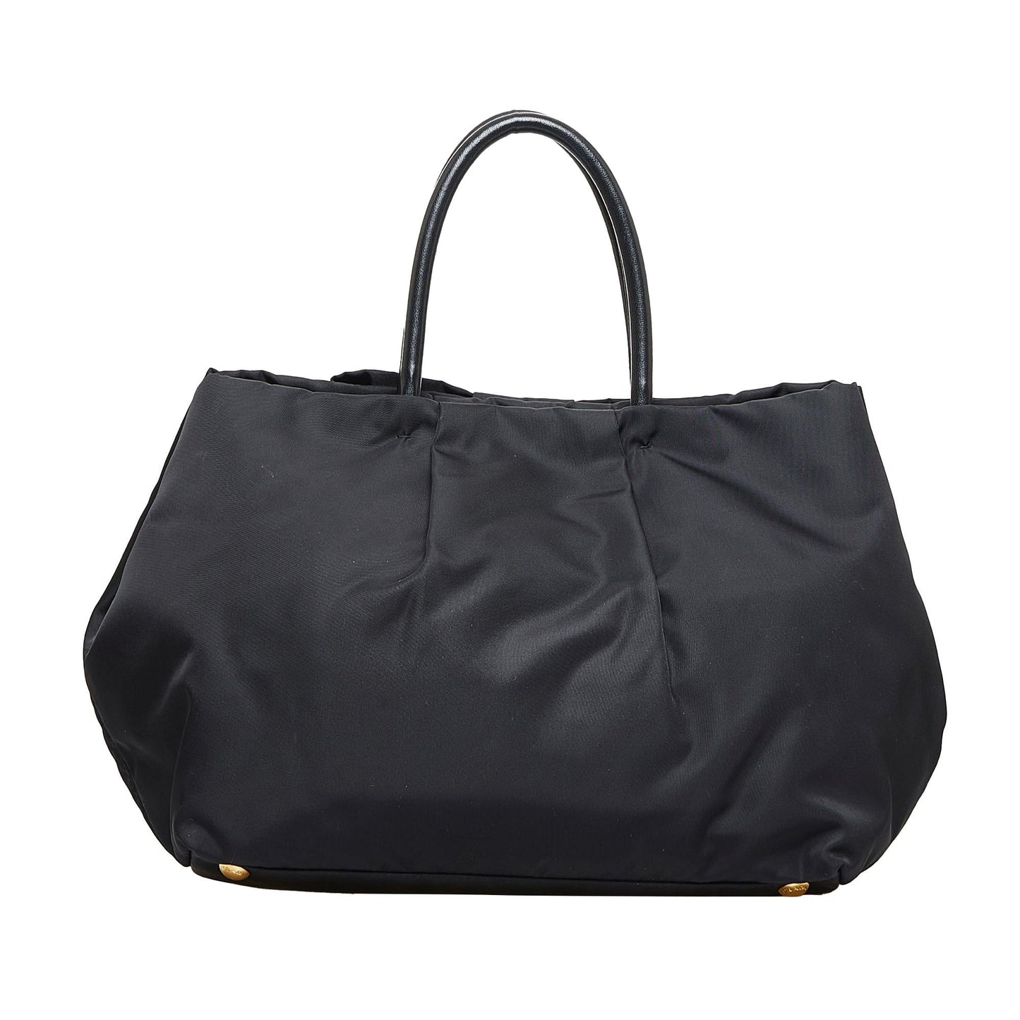 Prada Fiocco Bow Tessuto Handbag (SHG-GjTq6D)