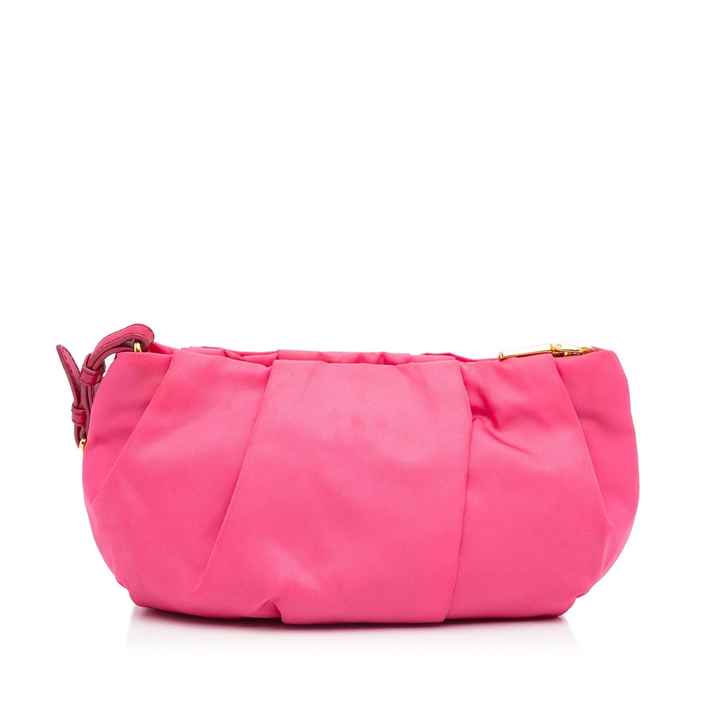 Prada Fiocco Bow Tessuto Pouch (SHG-JpaIej)