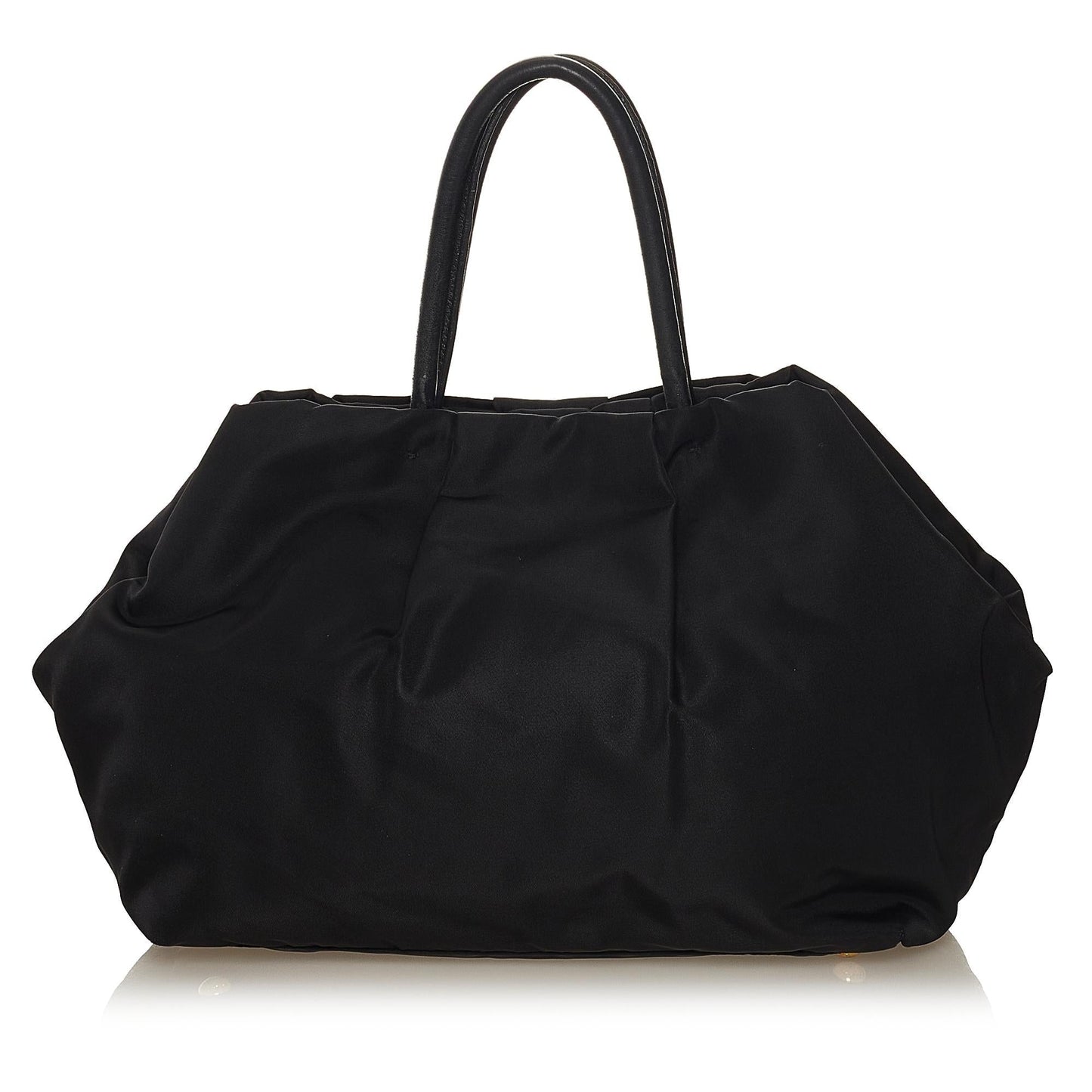 Prada Fiocco Bow Tessuto Tote Bag (SHG-34373)