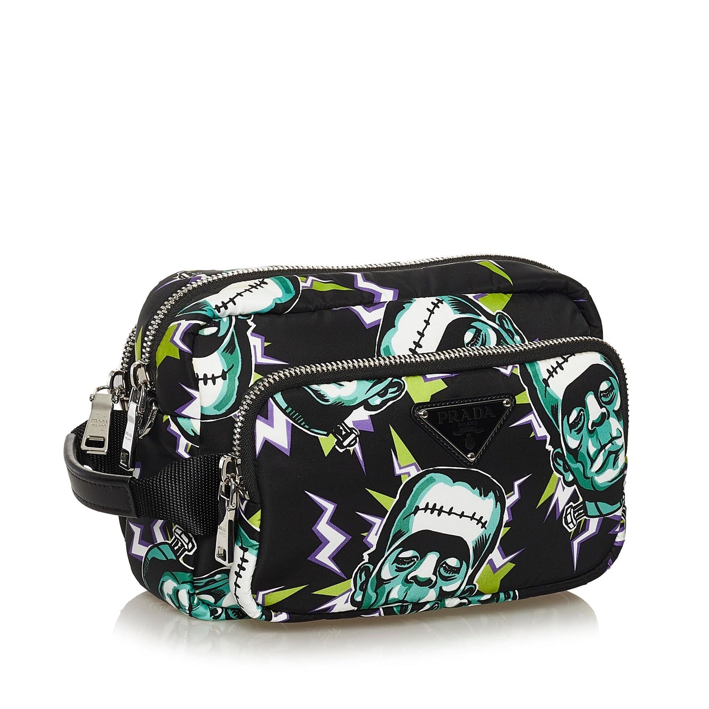 Prada Frankenstein Harness Belt Bag Printed Tessuto (SHG-35030)