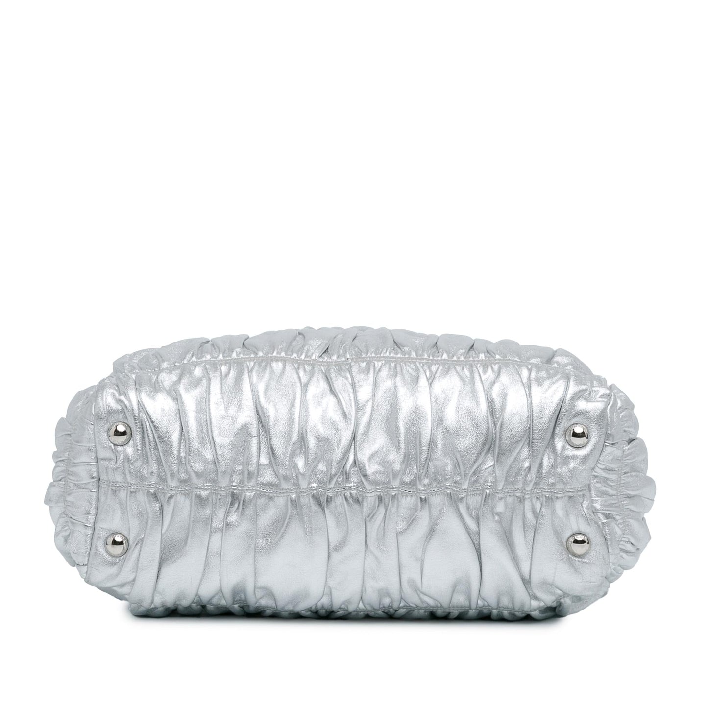 Prada Gaufre Nappa Dressy Frame Top Bag (SHG-lxmVYH)