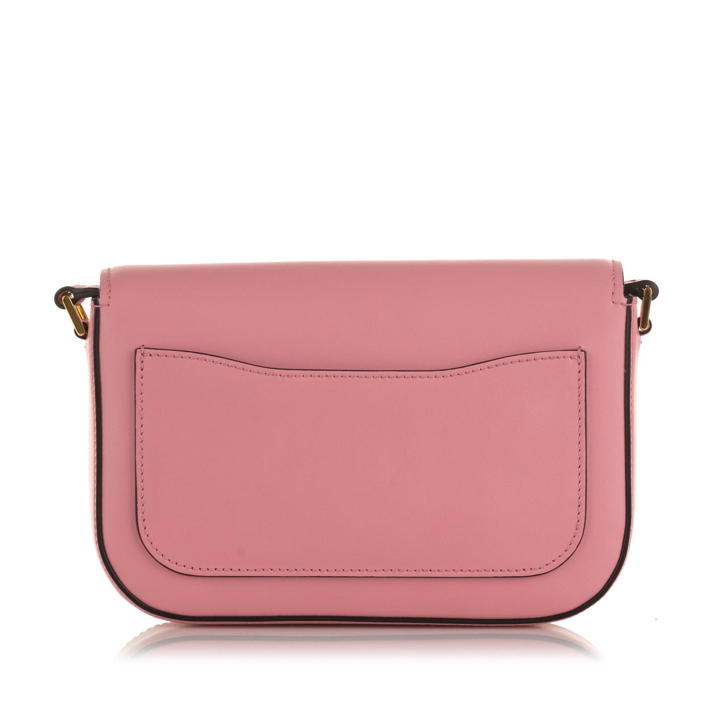 Prada Glace Calf Etiquette Crossbody (SHG-vy96OE)