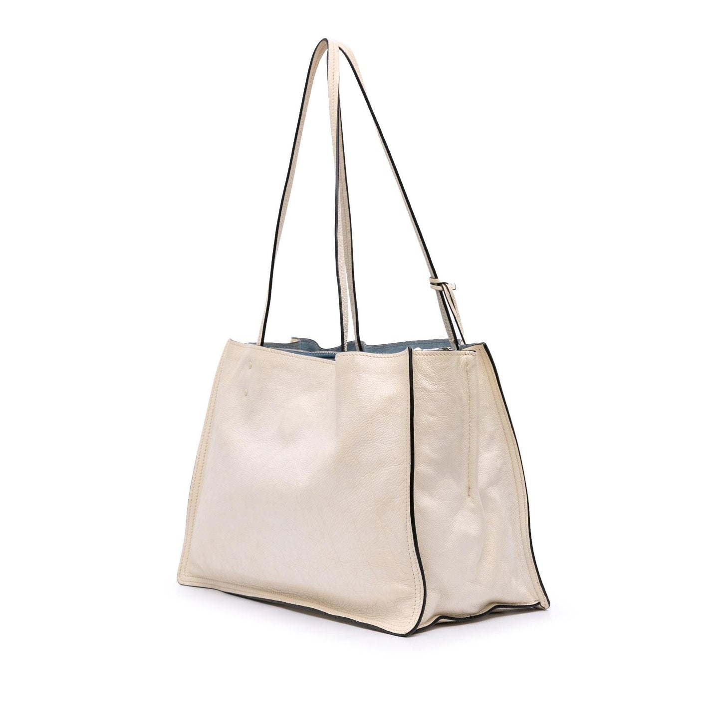 Prada Glace Calf Etiquette Tote