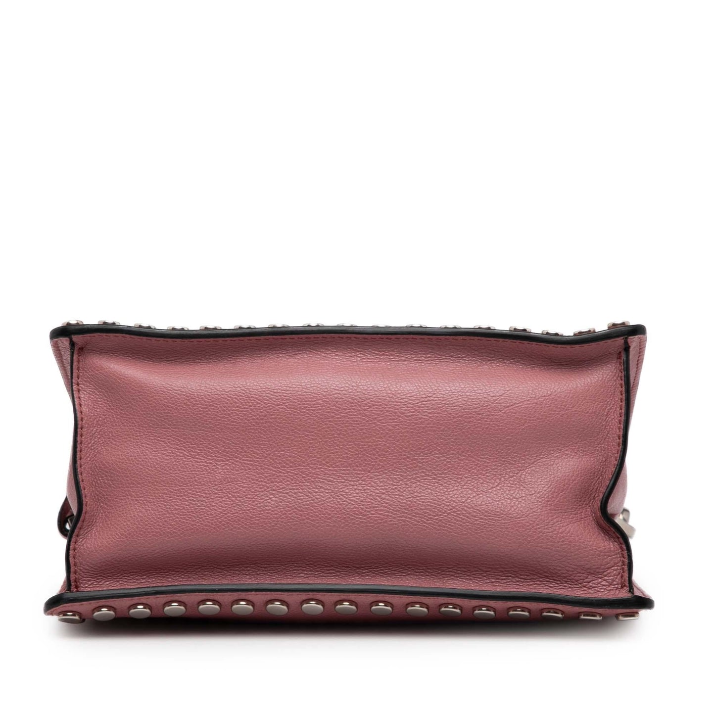 Prada Glace Calf Studded Etiquette Crossbody