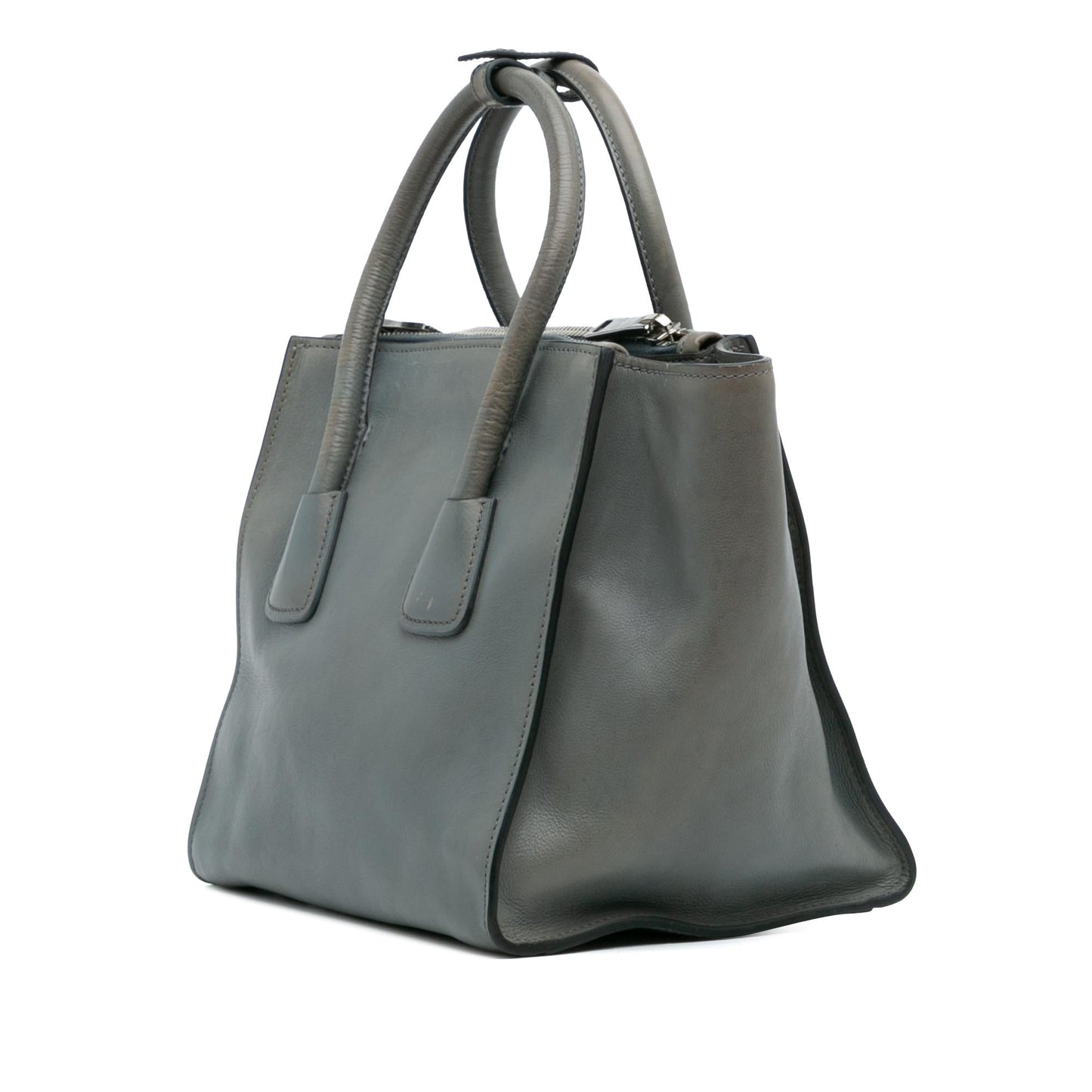 Prada Glace Calf Twin Pocket Satchel