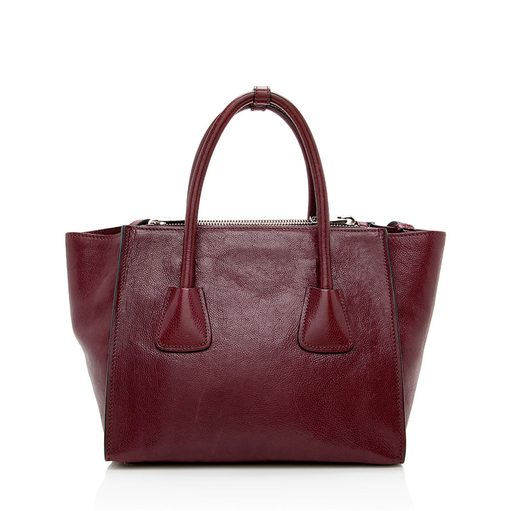 Prada Glace Calf Twin Pocket Tote Style 2 - Ewore Bags