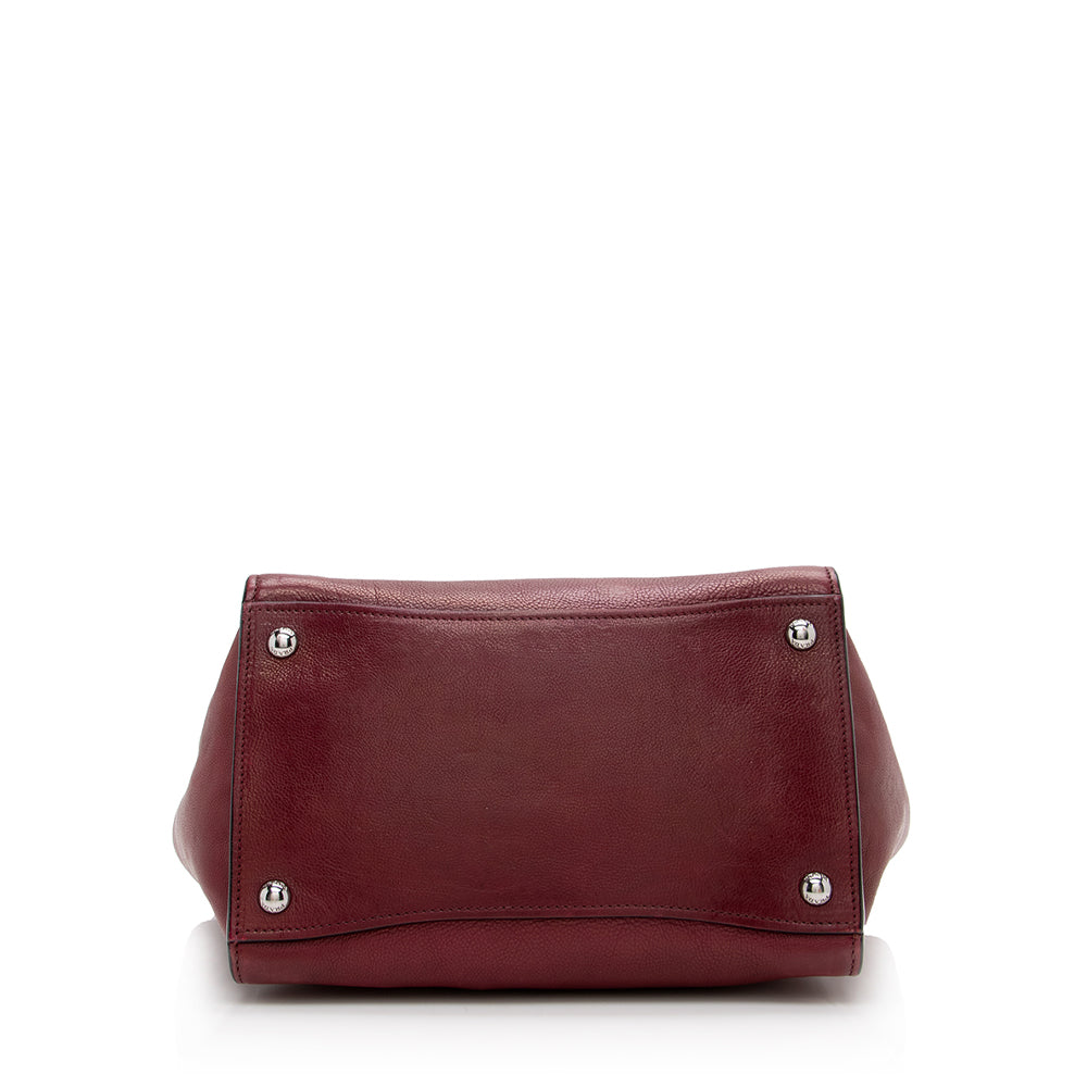 Prada Glace Calf Twin Pocket Tote (SHF-17182)