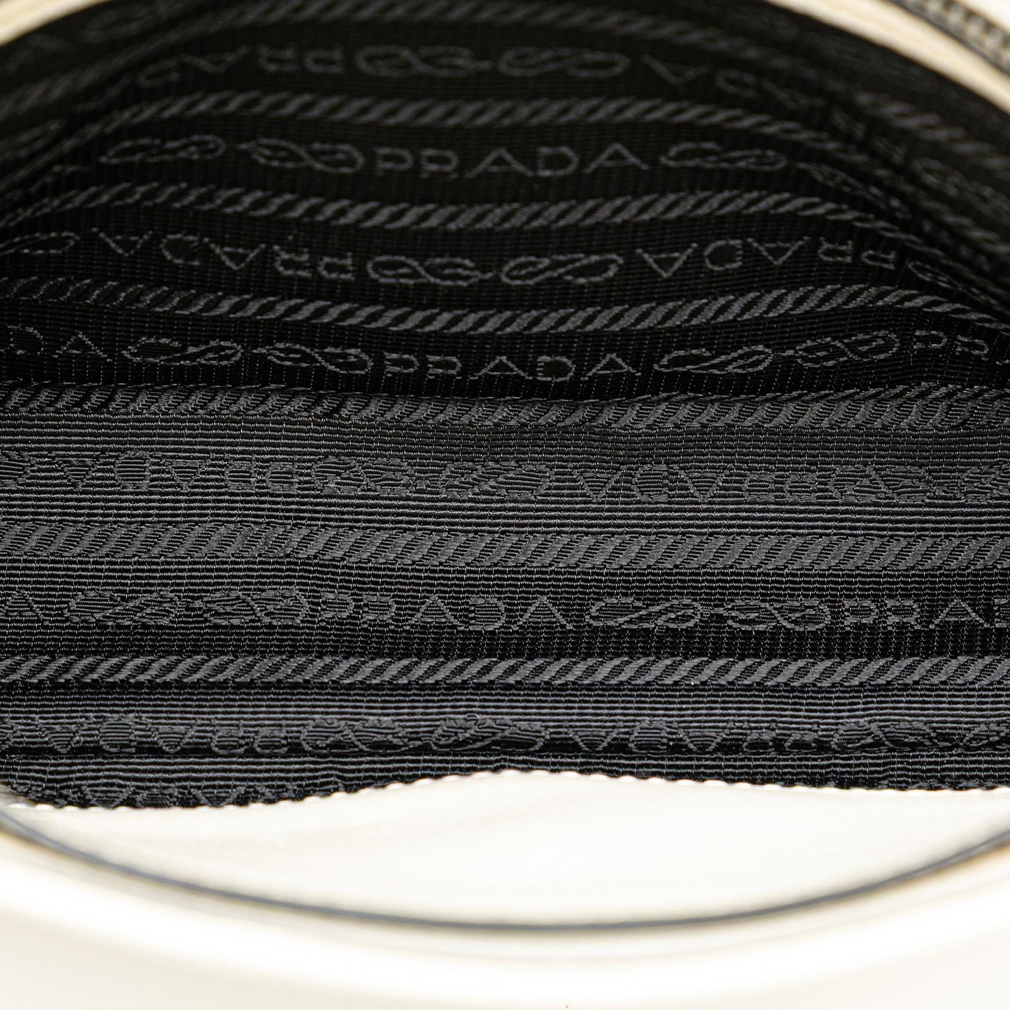 Prada Glace Calfskin Studded Crossbody