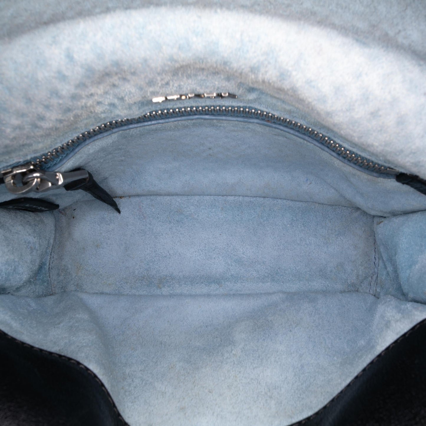 Prada Glace Calfskin Studded Etiquette Flap