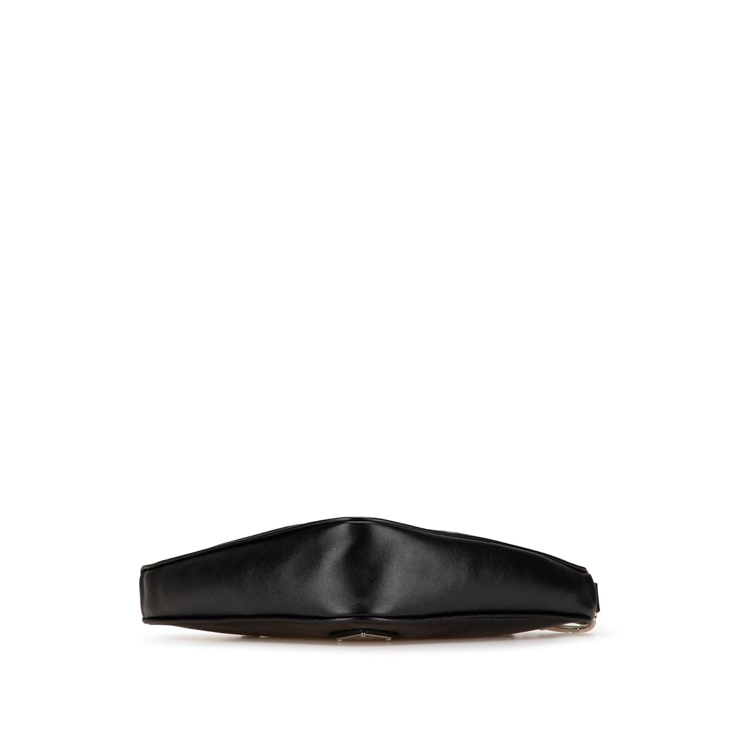 Prada Grace Lux Triangle Logo Embossed Triangle Wristlet Pouch