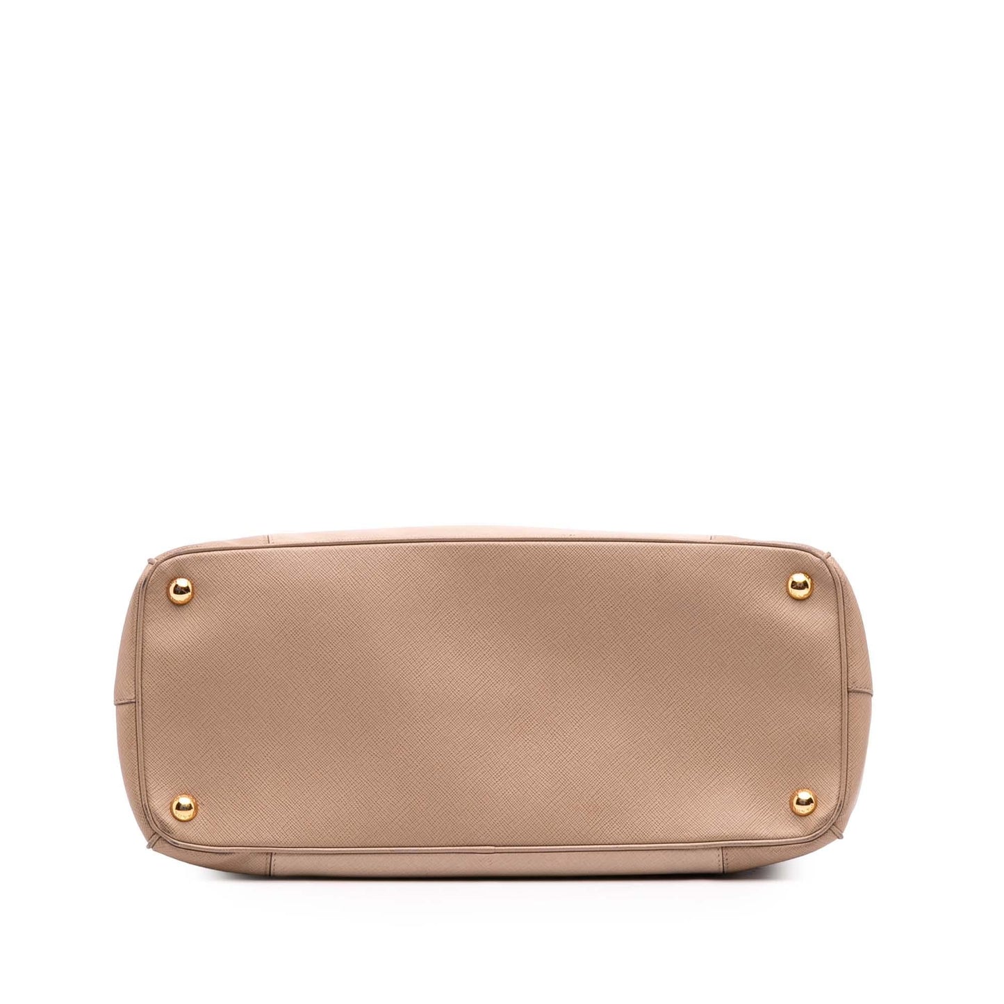 Prada Large Bicolor Saffiano Lux Galleria Double Zip Satchel
