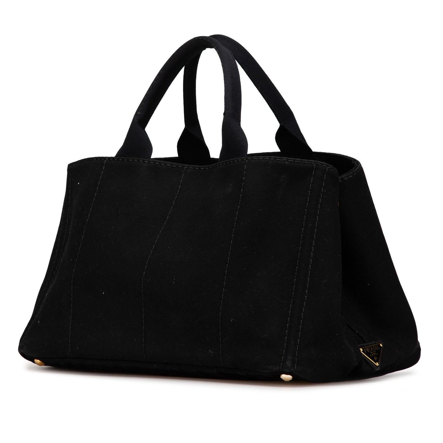 Prada Large Canvas Canapa Logo Satchel (SHG-00k7Ht)