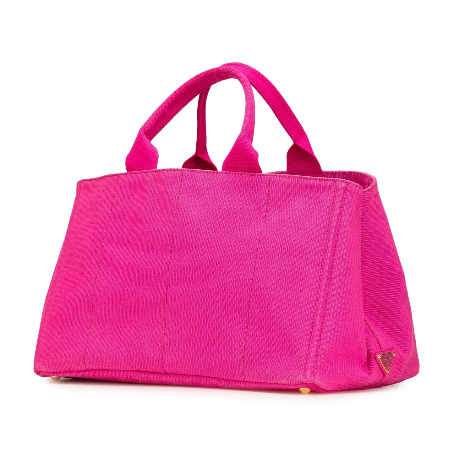 Prada Large Canvas Canapa Logo Satchel