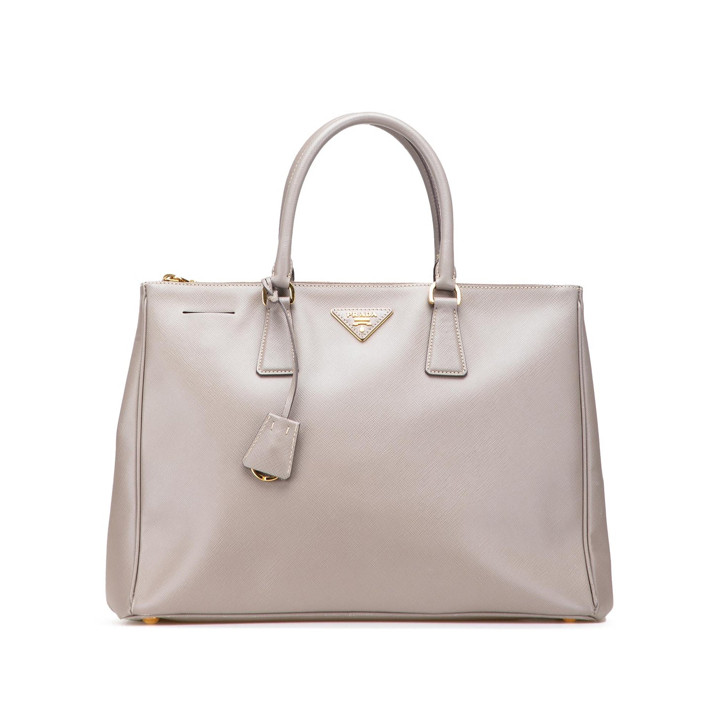Prada Large Saffiano Lux Galleria Double Zip Satchel