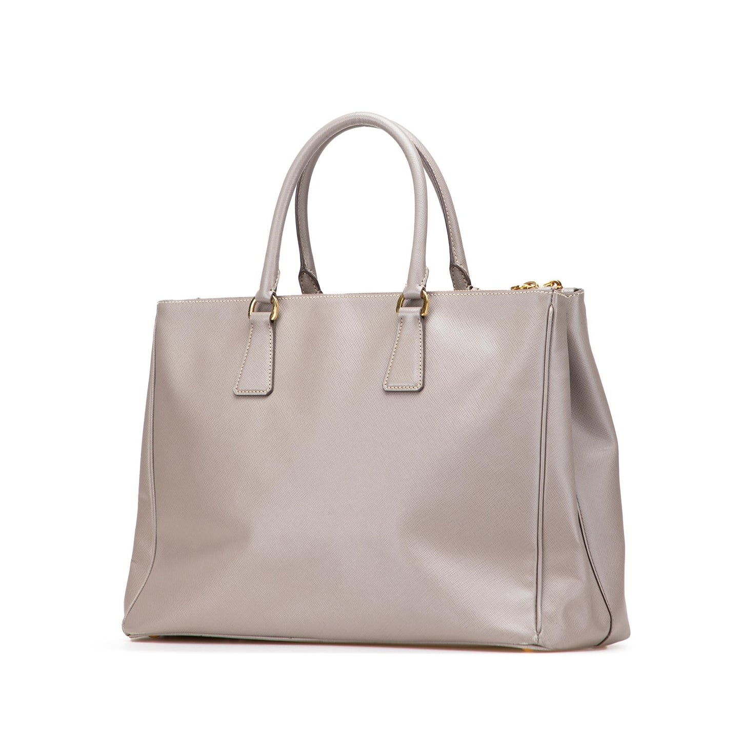 Prada Large Saffiano Lux Galleria Double Zip Satchel