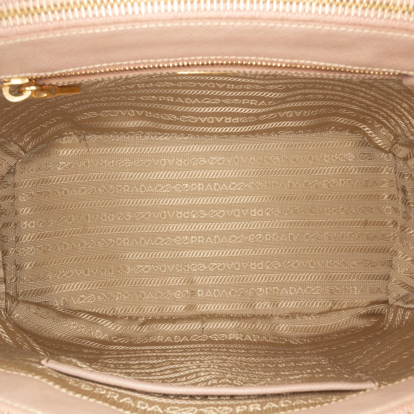 Prada Large Saffiano Lux Galleria Double Zip Satchel