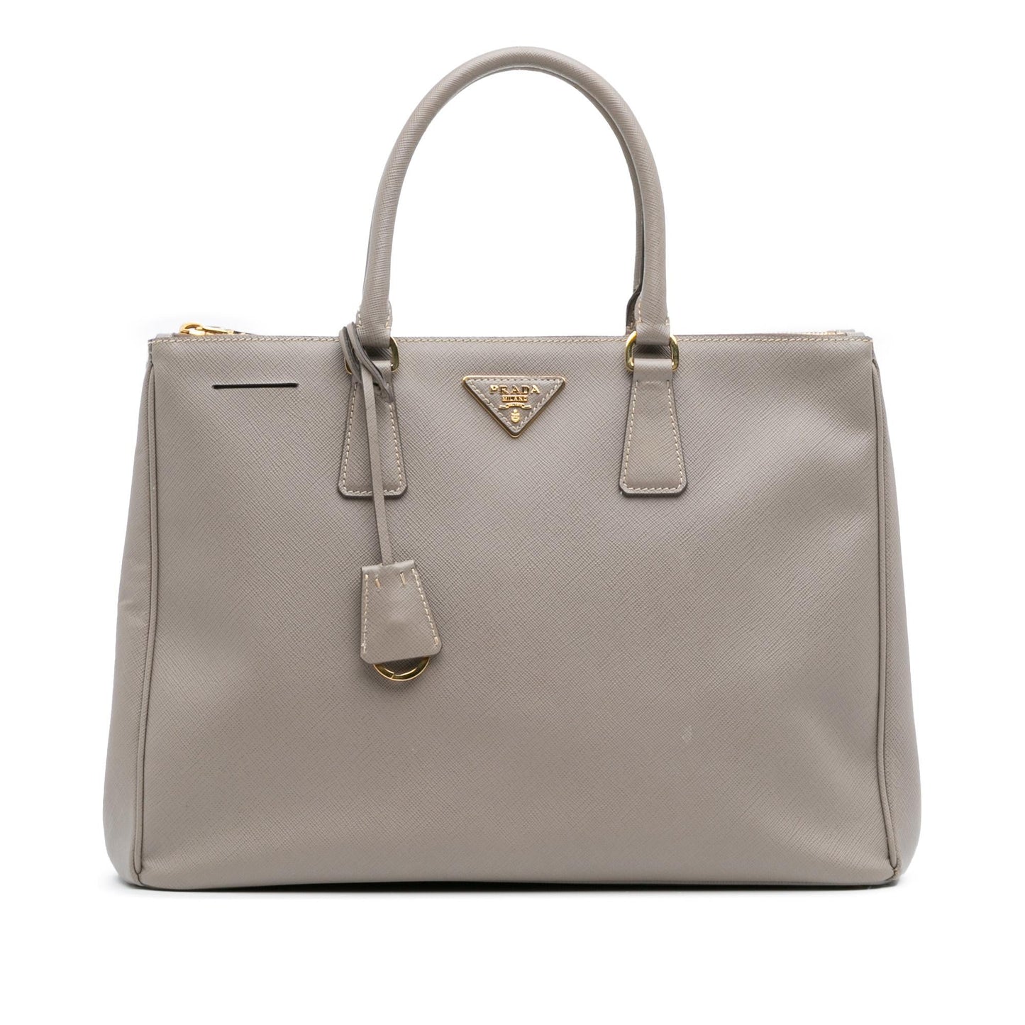 Prada Large Saffiano Lux Galleria Double Zip Satchel