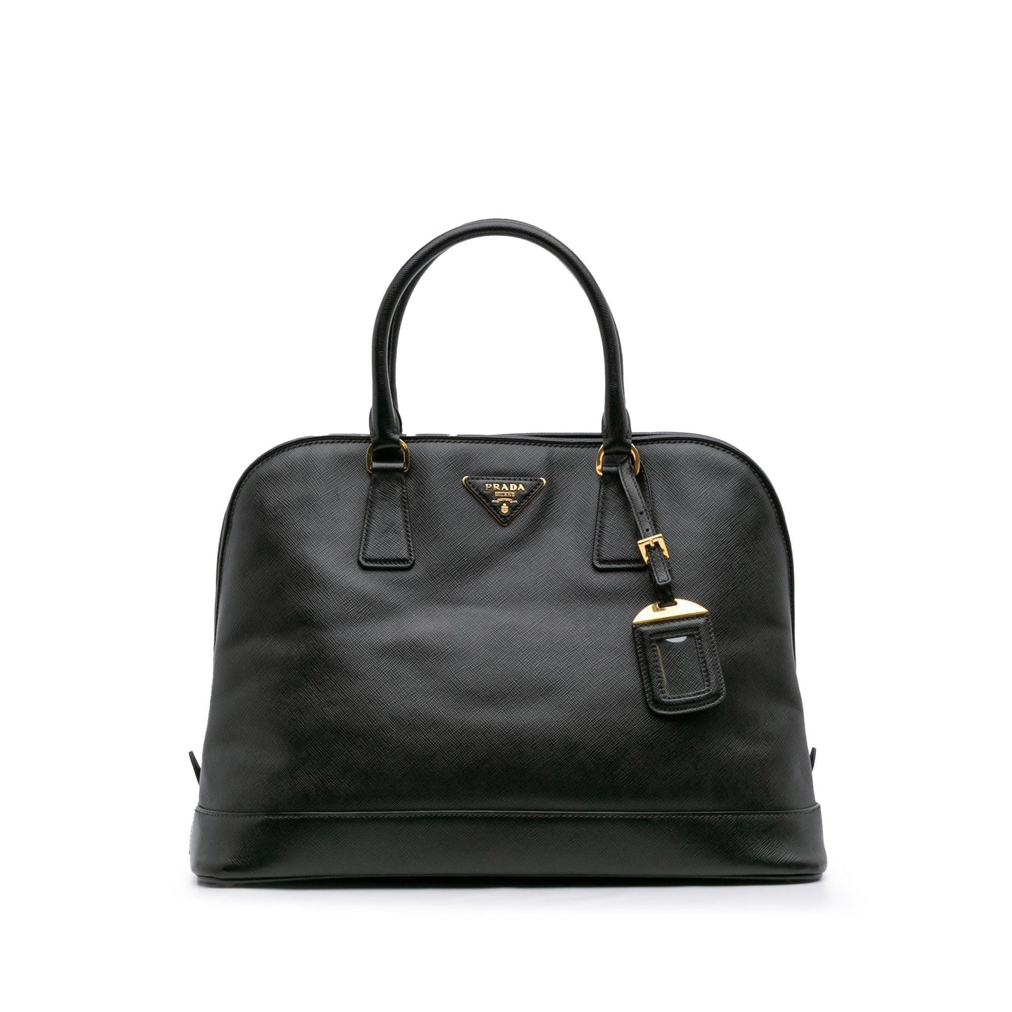 Prada Large Saffiano Lux Open Promenade Satchel