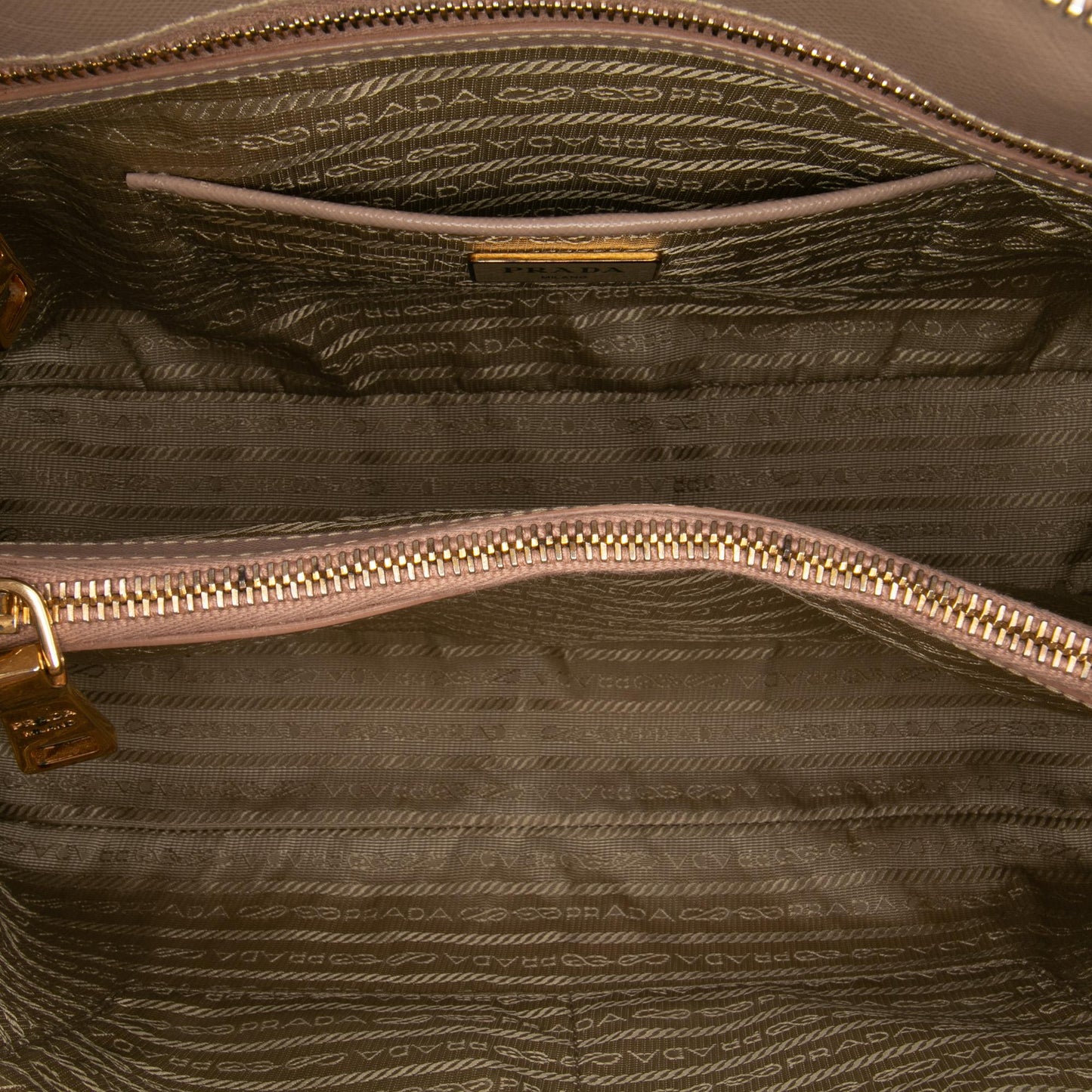 Prada Large Saffiano Lux Promenade Satchel