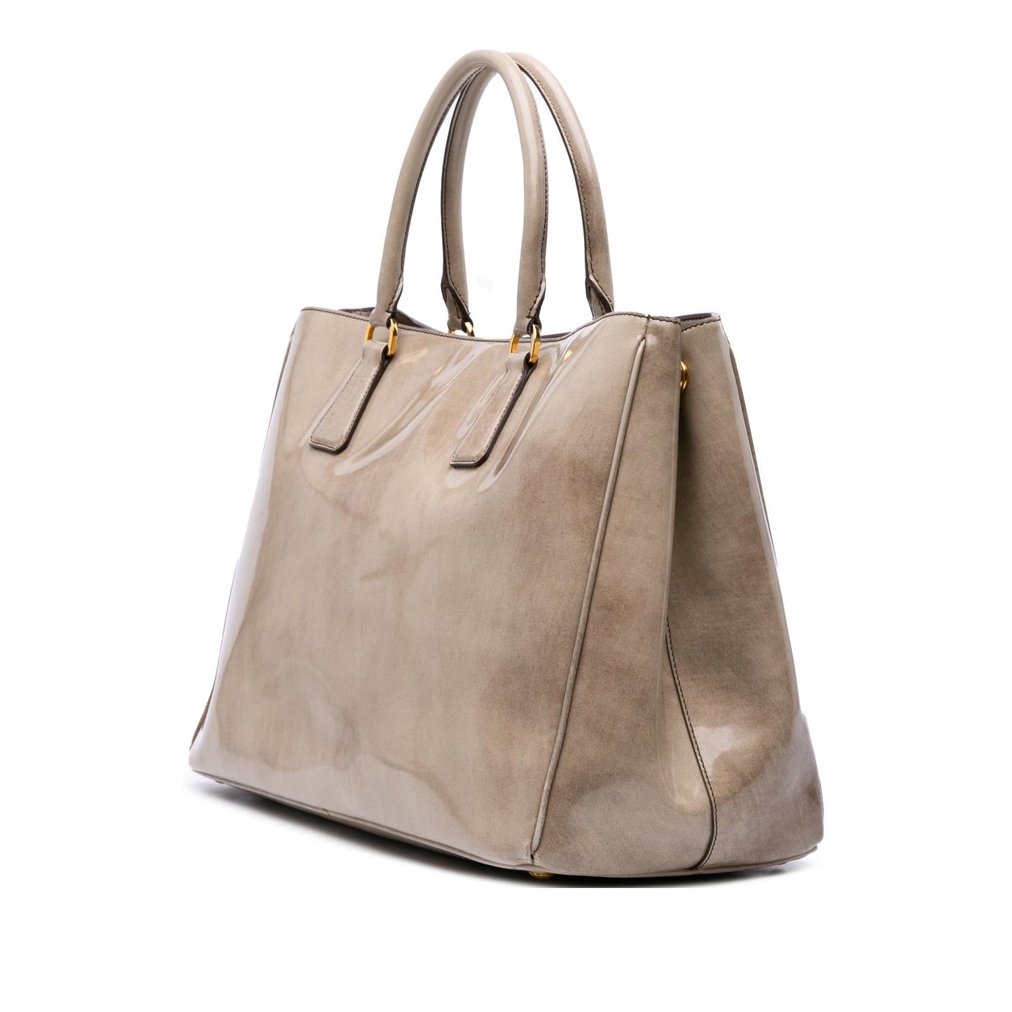 Prada Large Spazzolato Fume Galleria Tote