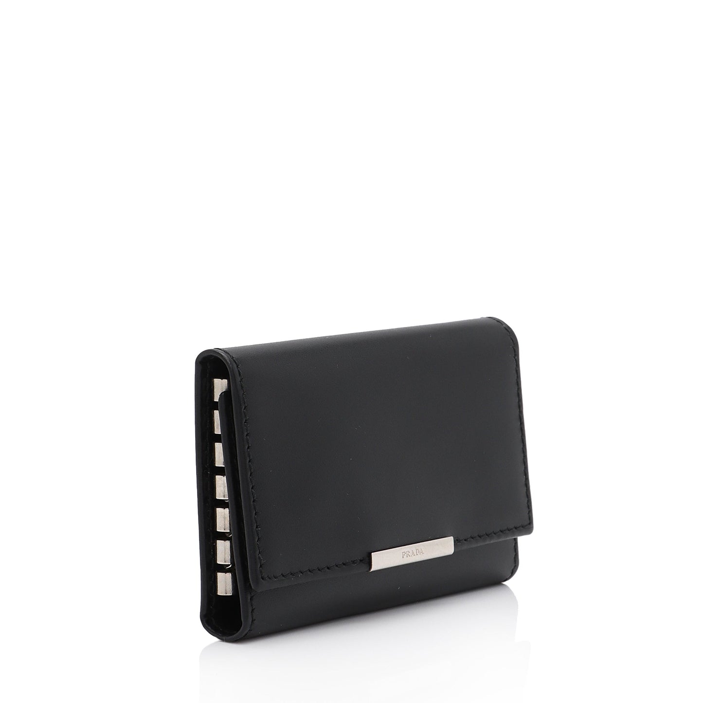 Prada Leather 6 Key Holder (SHF-ijZkKi)