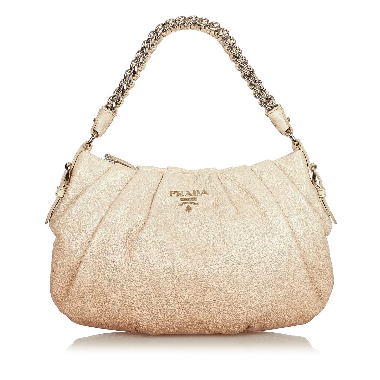 Prada Leather Baguette Handbag Style 5 - Ewore Bags