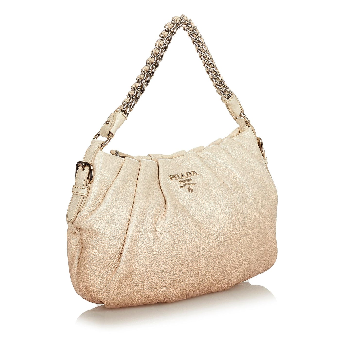 Prada Leather Baguette Handbag Style 5 - Ewore Bags