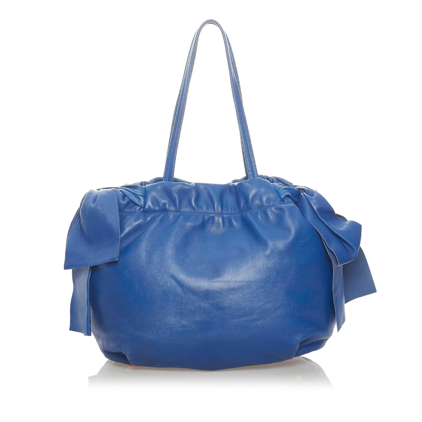 Prada Leather Bow Satchel (SHG-33163)