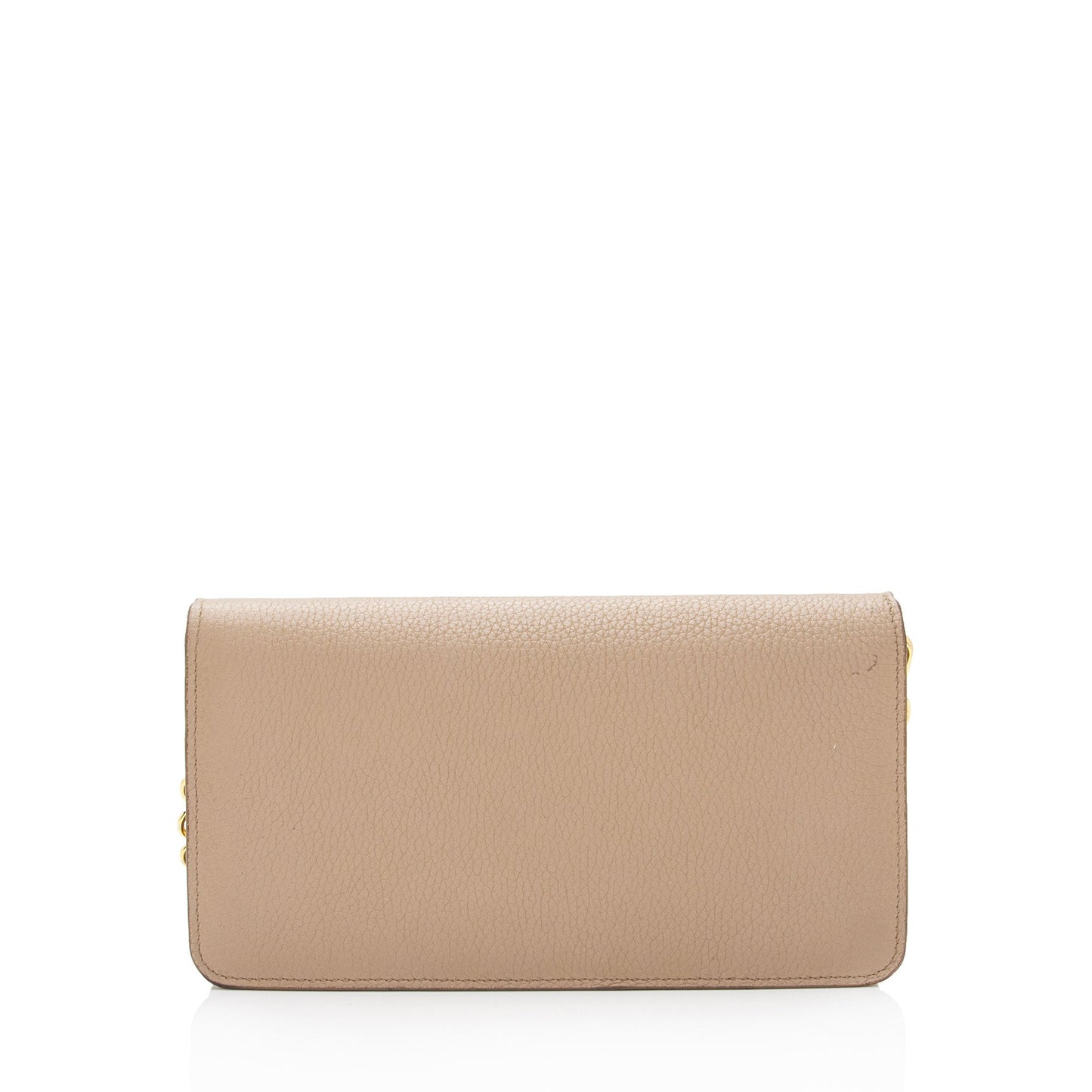 Prada Leather Daino Chain Wallet (SHF-MtVCqo)