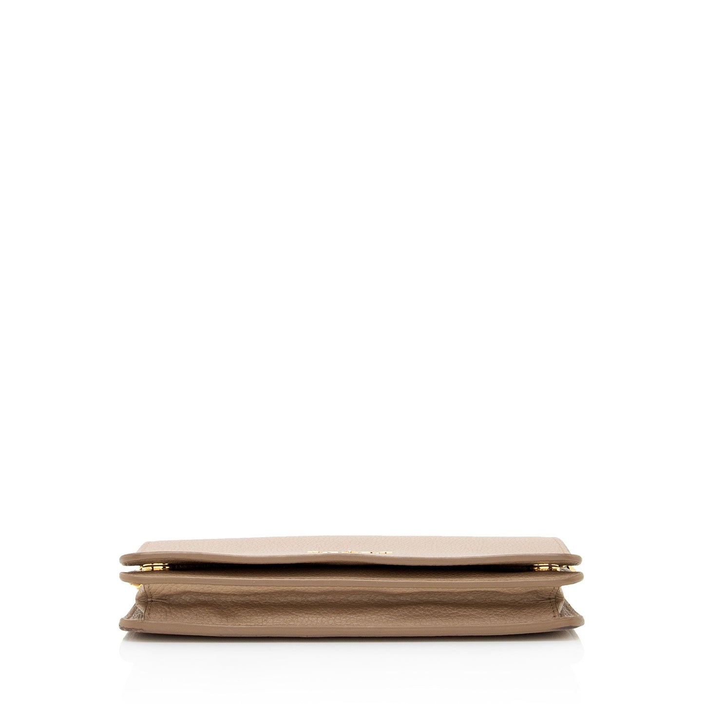 Prada Leather Daino Chain Wallet (SHF-MtVCqo)