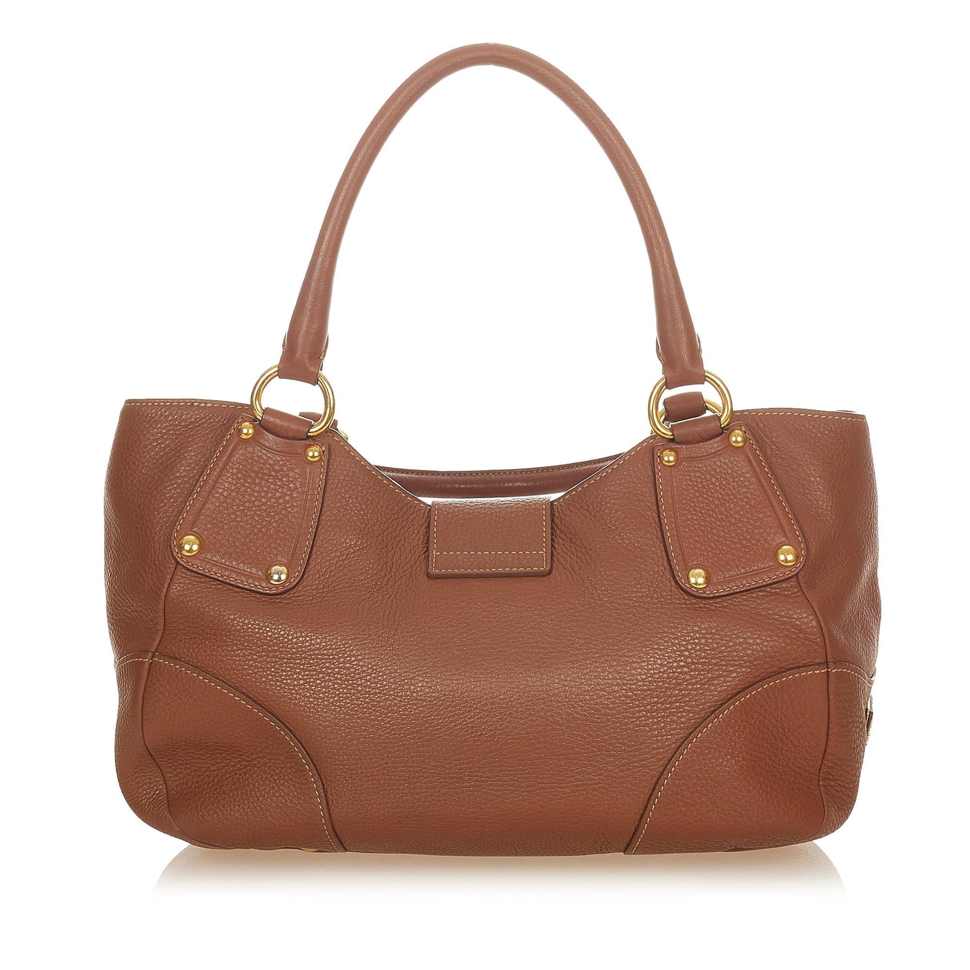 Prada Leather Handbag Style 21 - Ewore Bags